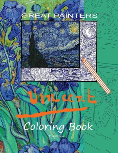 Cover for Jacek Lasa · Great Painters Vincent Coloring Book (Book) (2023)