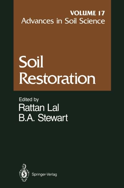 Cover for J K Cronk · Advances in Soil Science: Soil Restoration Volume 17 - Advances in Soil Science (Paperback Book) [Softcover reprint of the original 1st ed. 1992 edition] (2011)