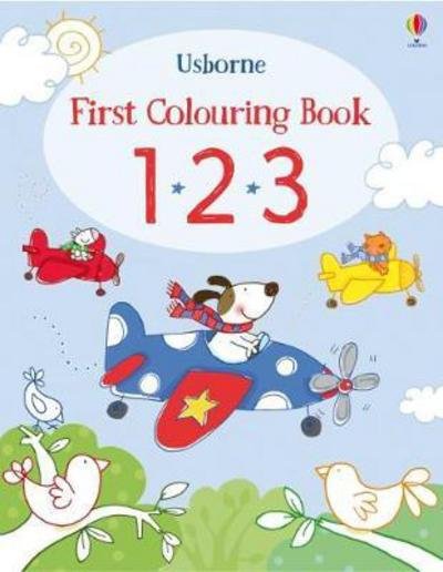 First Colouring Book 123 - First Colouring Books - Jessica Greenwell - Bøger - Usborne Publishing Ltd - 9781474935845 - 1. august 2017