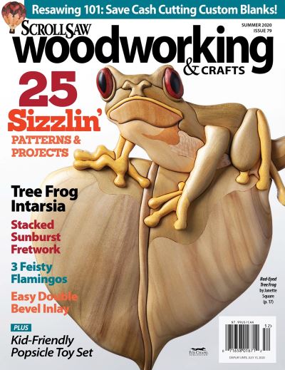 Scroll Saw Woodworking & Crafts Issue 79 - Editors of Scroll Saw Woodworking & Crafts - Książki - Fox Chapel Publishing - 9781497101845 - 14 kwietnia 2020