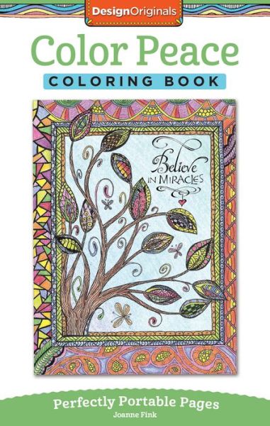 Cover for Joanne Fink · Color Peace Coloring Book: Perfectly Portable Pages - On-the-Go! Coloring Book (Paperback Book) (2015)