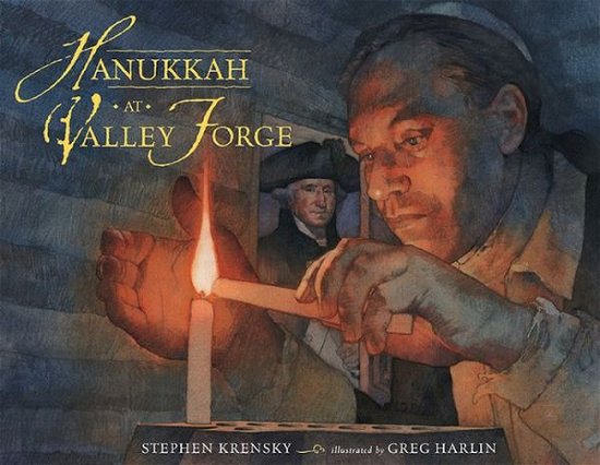 Cover for Stephen Krensky · Hanukkah at Valley Forge (Hardcover bog) (2021)