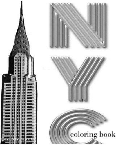 Cover for Sir Michael Huhn · New York City chrysler building coloring sketch book (Paperback Book) (2020)