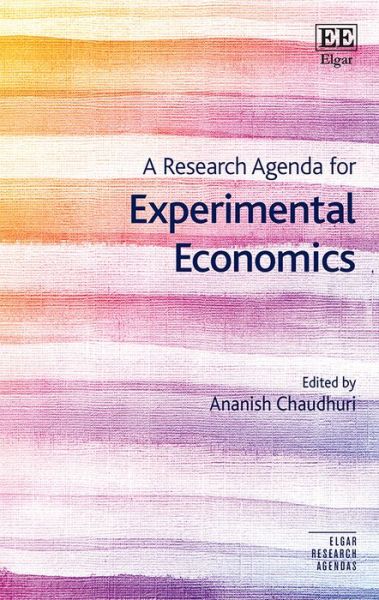 Cover for Ananish Chaudhuri · A Research Agenda for Experimental Economics - Elgar Research Agendas (Hardcover Book) (2021)