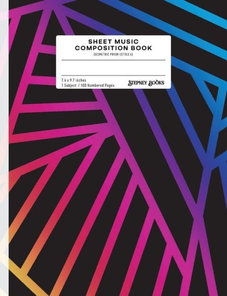 Cover for Stepney Books · Sheet Music Composition Book (Paperback Book) (2018)