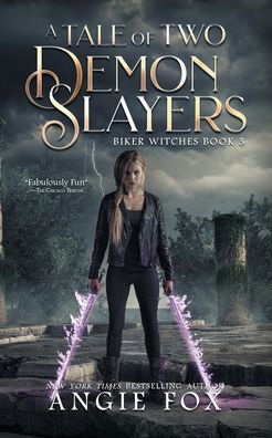 Cover for Angie Fox · A Tale of Two Demon Slayers (Paperback Book) (2021)