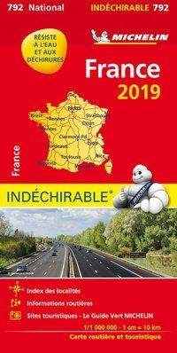 Michelin National Maps: France : High Resistance 2020, Michelin National Map 792 - Michelin - Livros - Michelin - 9782067242845 - 6 de janeiro de 2020