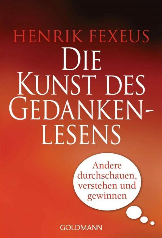 Cover for Henrik Fexeus · Goldmann 17084 Fexeus.Kunst d.Gedankenl (Book)