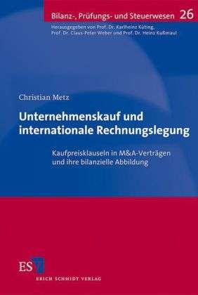 Unternehmenskauf und international - Metz - Bøger -  - 9783503138845 - 