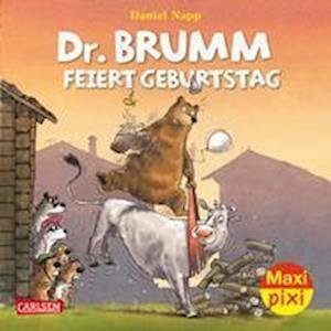 Cover for Daniel Napp · Maxi Pixi 373: VE 5: Dr. Brumm feiert Geburtstag (5 Exemplare) (Pocketbok) (2022)