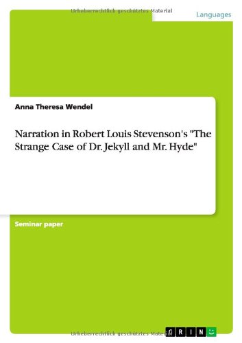 Cover for Wendel · Narration in Robert Louis Steven (Book) (2013)