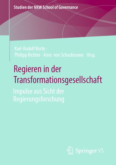 Cover for Korte · Regieren In Der Transformationsgesellschaft (Buch) (2023)