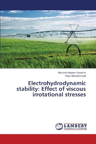 Cover for Noor Mohammad · Electrohydrodynamic Stability: Effect of Viscous Irrotational Stresses (Paperback Bog) (2013)