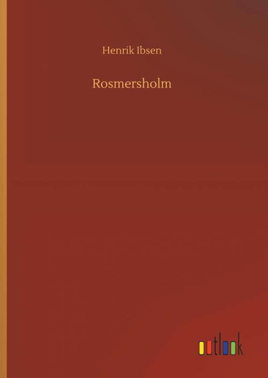 Cover for Ibsen · Rosmersholm (Buch) (2018)