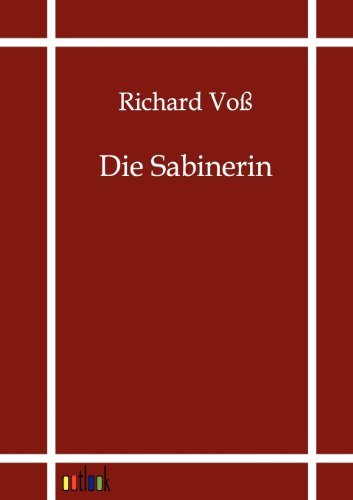 Cover for Richard Vo · Die Sabinerin (Paperback Book) [German edition] (2011)