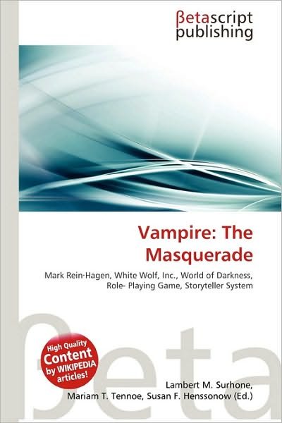 Cover for Vampire · The Masquerade (Book)
