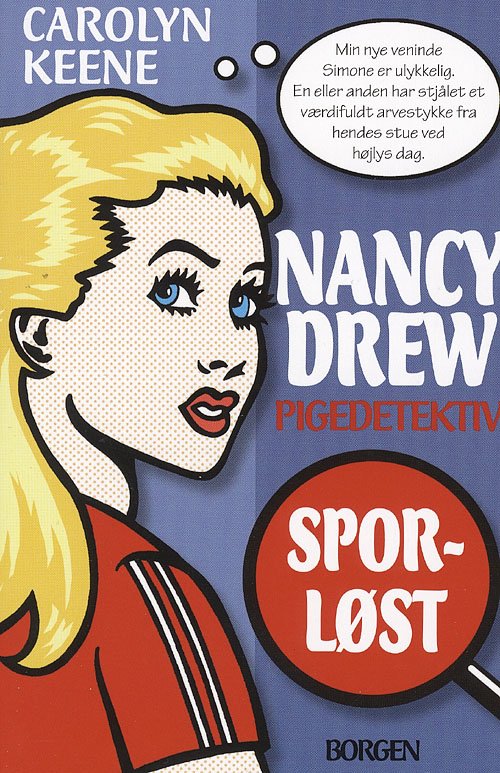 Cover for Carolyn Keene · Nancy Drew - pigedetektiv., 1: Sporløst (Sewn Spine Book) [1st edition] (2007)