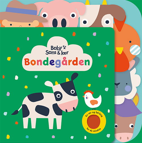 Cover for Baby – Sans og lær: Baby - Sans og lær - Bondegården (Papbog) [1. udgave] (2022)