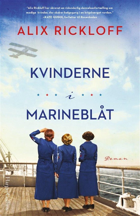 Cover for Alix Rickloff · Kvinderne i marineblåt (Bound Book) [1er édition] (2024)
