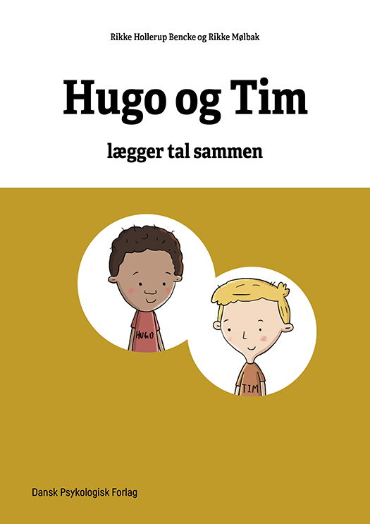 Cover for Rikke Hollerup Bencke Rikke Mølbak · Matematikhistorier - Hugo og Tim lægger tal sammen (Sewn Spine Book) [1e uitgave] (2023)
