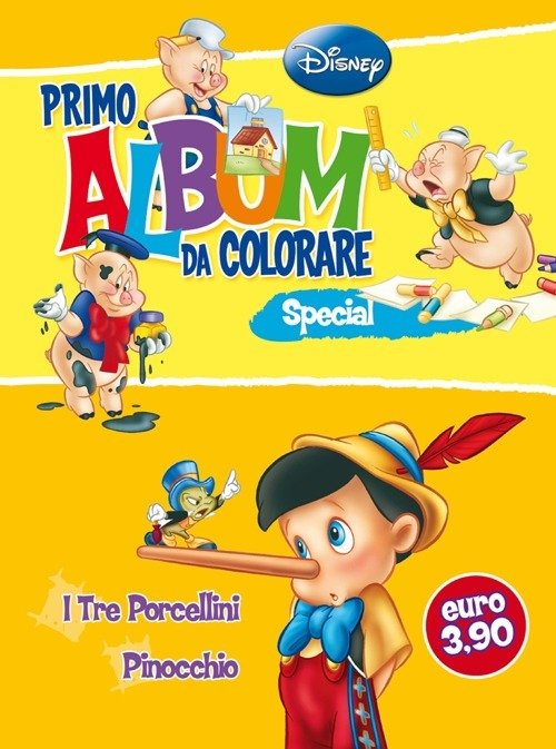 Cover for Disney · I Tre Porcellini / Pinocchio (Primo Album Special) (DVD)