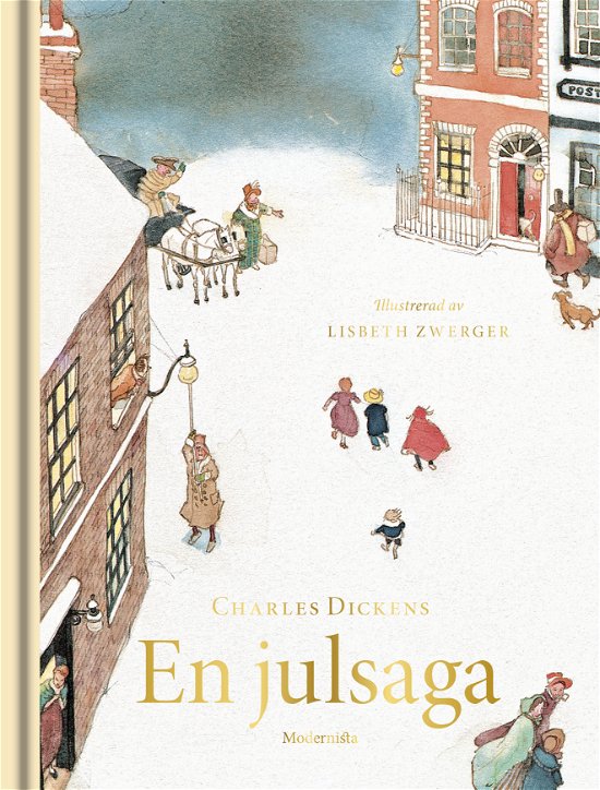 Cover for Charles Dickens · En julsaga (Kartor) (2023)