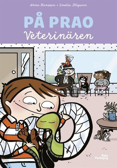 Cover for Anna Hansson · På prao: På prao. Veterinären (Indbundet Bog) (2019)