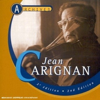 Cover for Jean Carignan · Archives (CD) (2015)