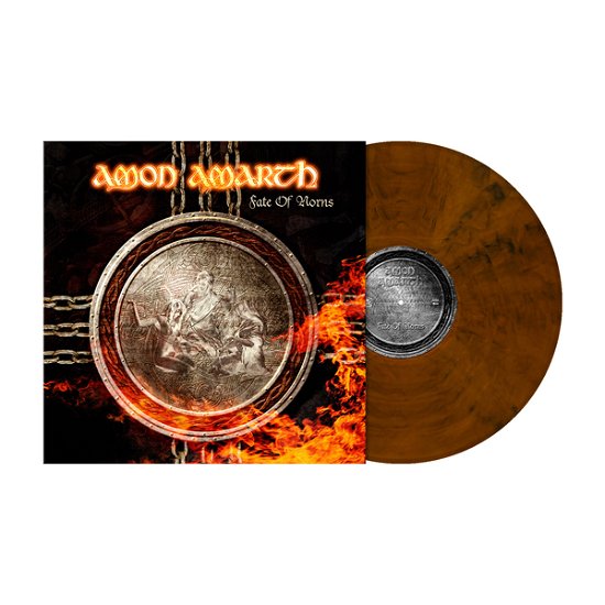 Cover for Amon Amarth · Fate of Norns (Ochre Brown Marbled) (LP) (2022)