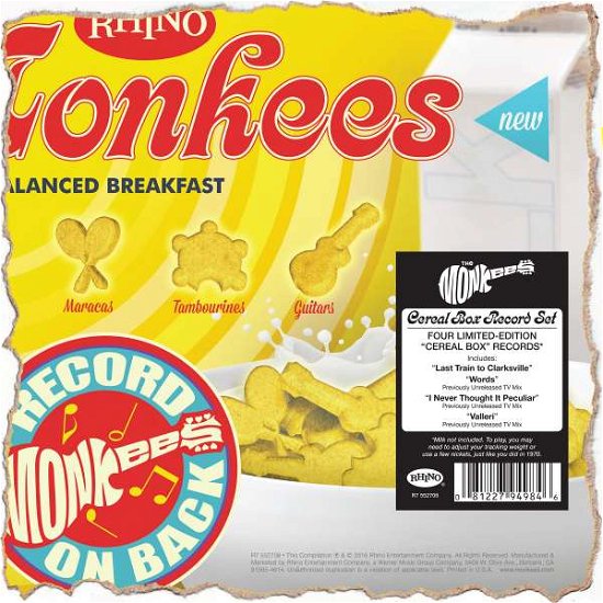 Cover for Monkees · Cereal Box Singles (Start Your 'ear off Right) (7&quot;) (2016)