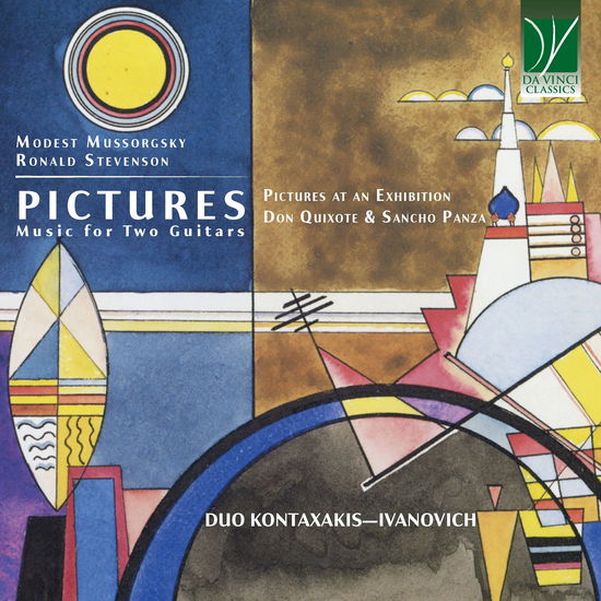 Cover for Duo Kontaxakis-Ivanovich · Modest Mussorgsky / Ronald Stevenson: Pictures - Music For Two Guitars (CD) (2025)