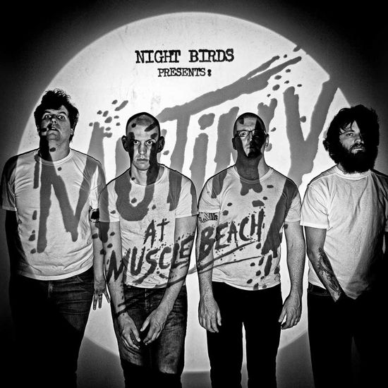 Cover for Night Birds · Mutiny at Muscle Beach (Cassette) (2015)