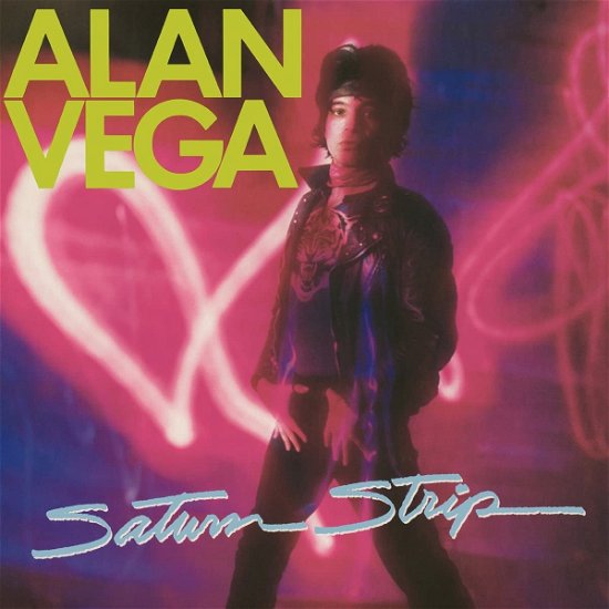 Cover for Alan Vega · Saturn Strip (Highlighter Yellow Vinyl) (LP) (2022)