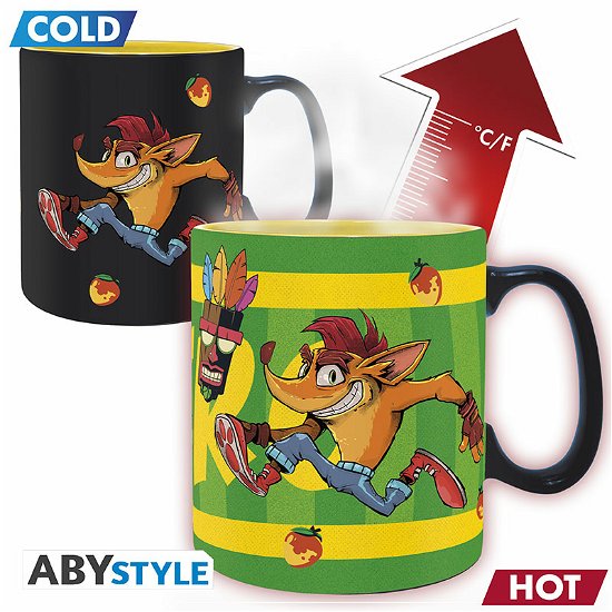 Cover for Crash Bandicoot · CRASH BANDICOOT - Mug Heat Change - 460 ml - Nitro (Toys)