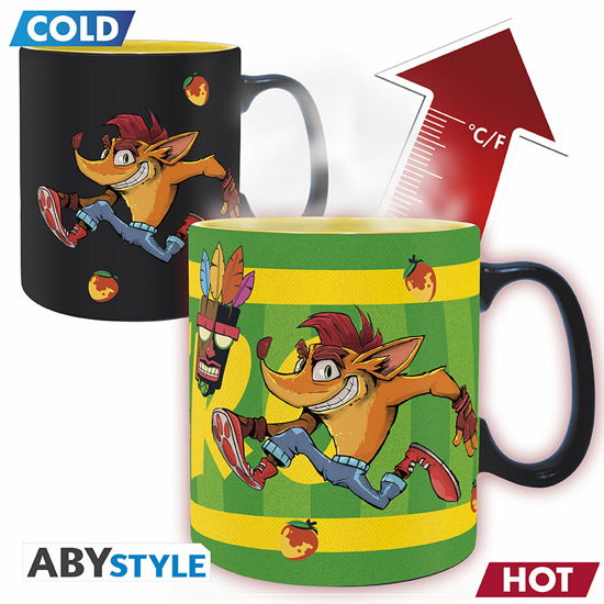 Cover for Crash Bandicoot · CRASH BANDICOOT - Mug Heat Change - 460 ml - Nitro (Legetøj)