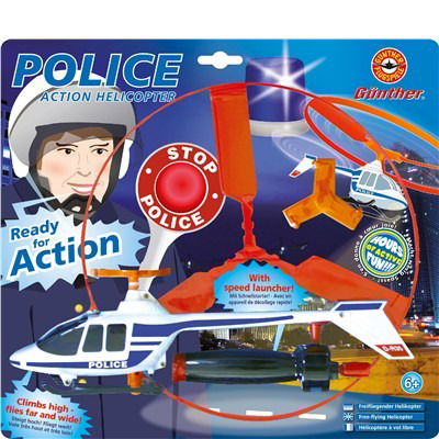 PoliceCopter m. Schnellstart 27 cm 8+ -  - Merchandise - Paul GÃ¼nther GmbH - 4001664016846 - December 10, 2009