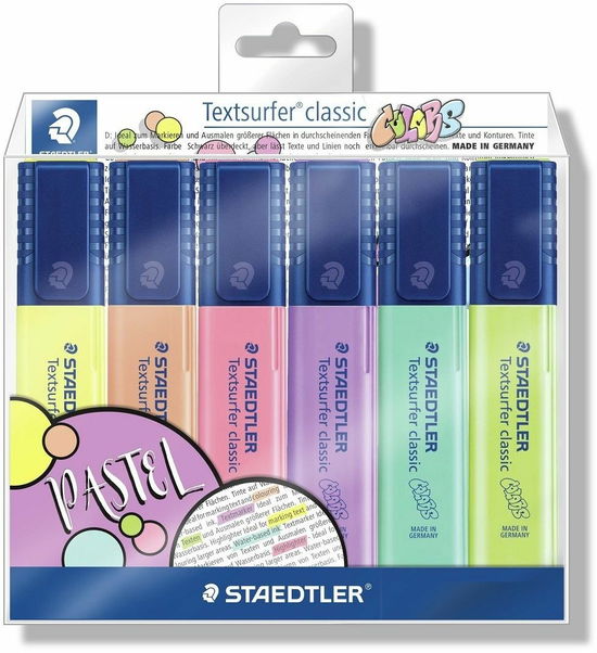 Cover for Staedtler · STAEDTLER Textmarker Textsurfer clas 6St Etui (ACCESSORY) (2024)