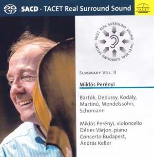 Summary Vol. Ii. -  Miklos Perenyi - Miklos Perenyi - Música - TACET - 4009850026846 - 24 de junho de 2022