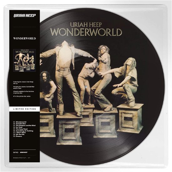 Cover for Uriah Heep · Wonderworld (LP) [Picture Disc edition] (2023)