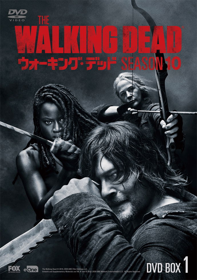 Norman Reedus · The Walking Dead Season 10 DVD Box-2 (MDVD) [Japan