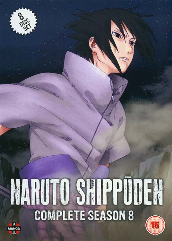 Cover for Manga · Naruto Shippuden Complete Series 8 Box Set (Episodes 349-401) (DVD) (2018)