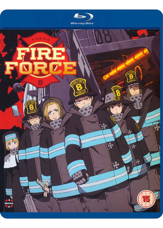 Fire Force: Season 1 Part 1 (Episodes 1-12) - Anime - Filme - MANGA ENTERTAINMENT - 5022366673846 - 5. April 2020