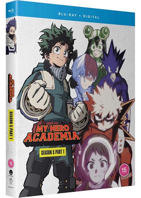 My Hero Academia Season 5 Part 1 - Anime - Elokuva - Crunchyroll - 5022366967846 - maanantai 4. huhtikuuta 2022