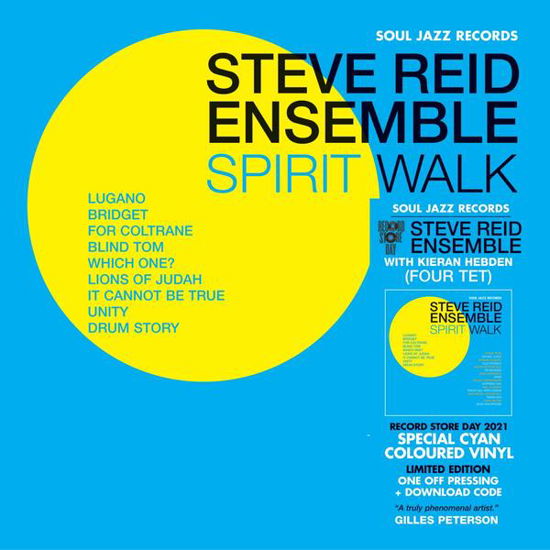 Spirit Walk - Steve -Ensemble- Reid - Musikk - SOULJAZZ - 5026328004846 - 17. juli 2021