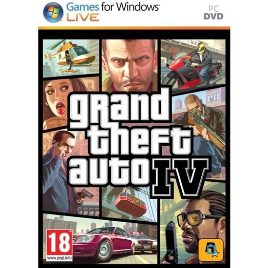 Cover for Rockstar · Grand Theft Auto IV (PC) (2019)