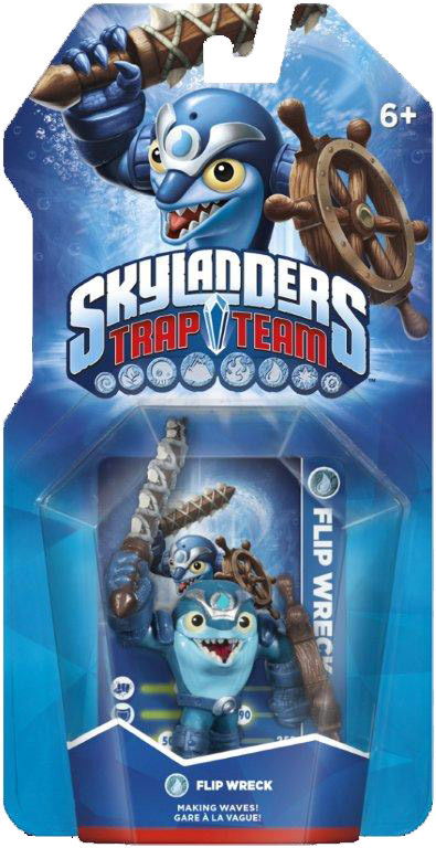 Cover for Activision · Skylanders Trap Team - Figure - Flip Wreck (Water) (DELETED LINE) (Toys)