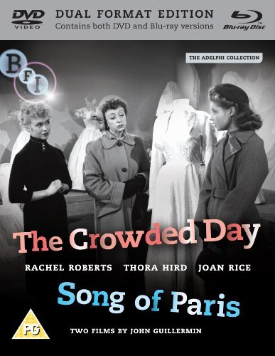 The Crowded Day / Song Of Paris Blu-Ray + - Crowded Day / Song of Paris - Film - British Film Institute - 5035673010846 - 14. februar 2011