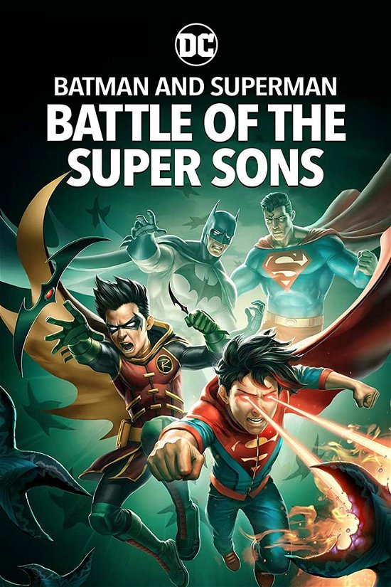Cover for Batman and Superman Battle of the Super Sons · Super Sons (Blu-ray) (2022)