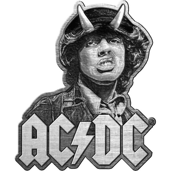 AC/DC Pin Badge: Angus (Die-Cast Relief) - AC/DC - Fanituote - PHD - 5055339796846 - maanantai 28. lokakuuta 2019