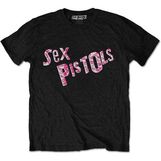 The Sex Pistols Unisex T-Shirt: Multi-Logo - Sex Pistols - The - Merchandise - Rockoff - 5056170631846 - March 2, 2018